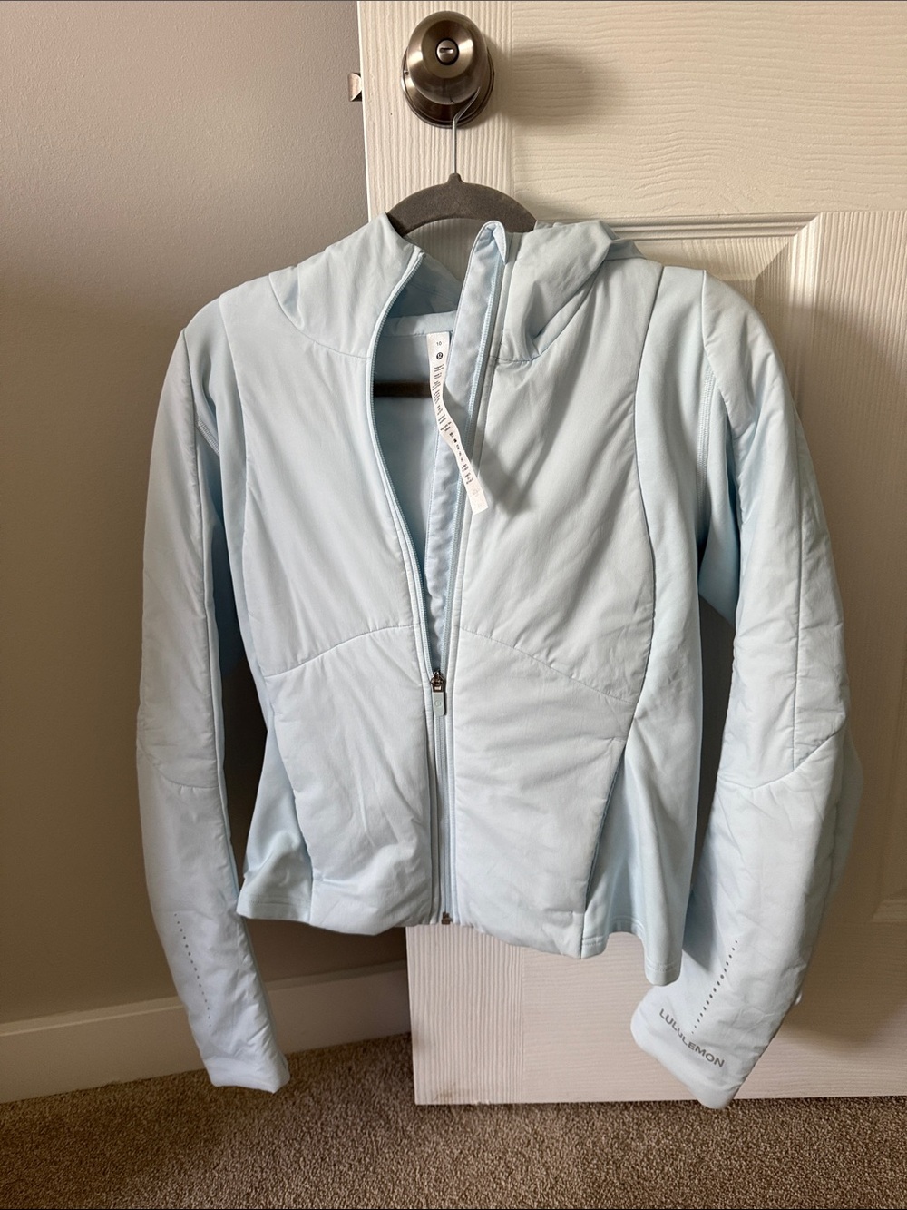 Lululemon Push Your Pace Jacket
Powder Blue - Picture 6 of 7